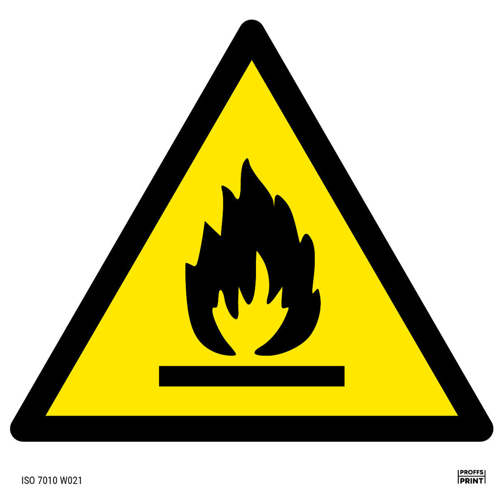 varningsskyltar- brandfarligt-ämne-ISO